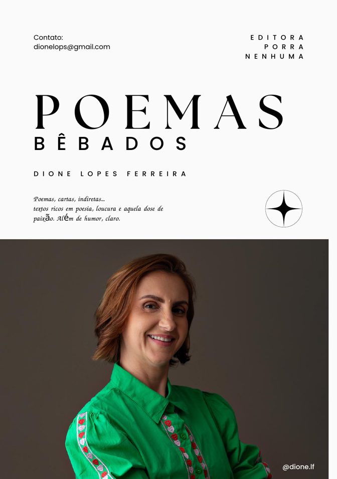 Capa de Poemas Bêbados